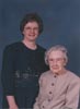 Mary Cathren Walters Daniel (31 Dec 1917) and Neva Ann Daniel Dew (6 Apr 1950). Mother and daughter.