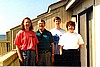 Allen Dew family at the beach 1995 - Patricia, Allen, Jason, Neva.<br>Source: Allen Dew, Creedmoor, 