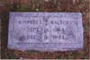 Charles Sidney Walters (16 Sep 1884 - 16 Dec 1961) gravestone at Blanch Baptist Church Cemetery, Bla