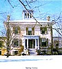Spring Grove house built about 1856 in Virginia. The DeJarnette family owned the plantation since th