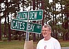 Allen Dew near Conway SC near the Dew Cemetery.<br>Source: Allen Dew, Creedmoor, North Carolina
