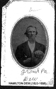 Hamilton Dew (1823-1898).<br>Source: Steven E. Tudor
