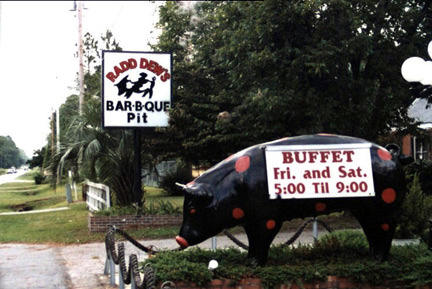 Radd Dew Barbeque - Conway SC.<br>Source: Allen Dew, Creedmoor, North Carolina