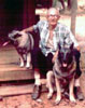 Snow Fletcher Koonce, son of James Randolph Koonce. Photo taken 1973-74 in Jonesboro, Jackson Parish