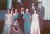 Emma Burdine Dew May family. Kneeling in front is Elizabeth Kinnaird May. Standing L to R: Vivian