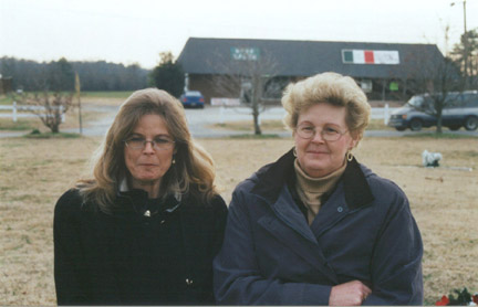 Virginia Louise Powell Jones (1957) and Doris Jean Powell Cherry (1946). Virginia is the daughter of