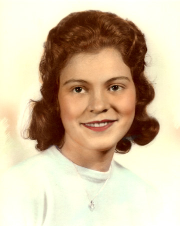 Barbara Elizabeth Dew Vavrek - photo taken about 1961.<br>Source: Allen Dew, Creedmoor, North Caroli