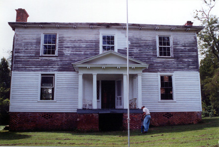 Joel Brown Walters (1816-1893) old homeplace at Blanch NC. This homeplace was named North Bend. It h