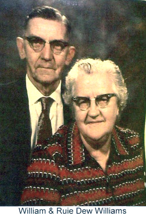 Ruie Dew Williams (1911-1996) - William Williams.<br>Source: Richard Aaron Dew